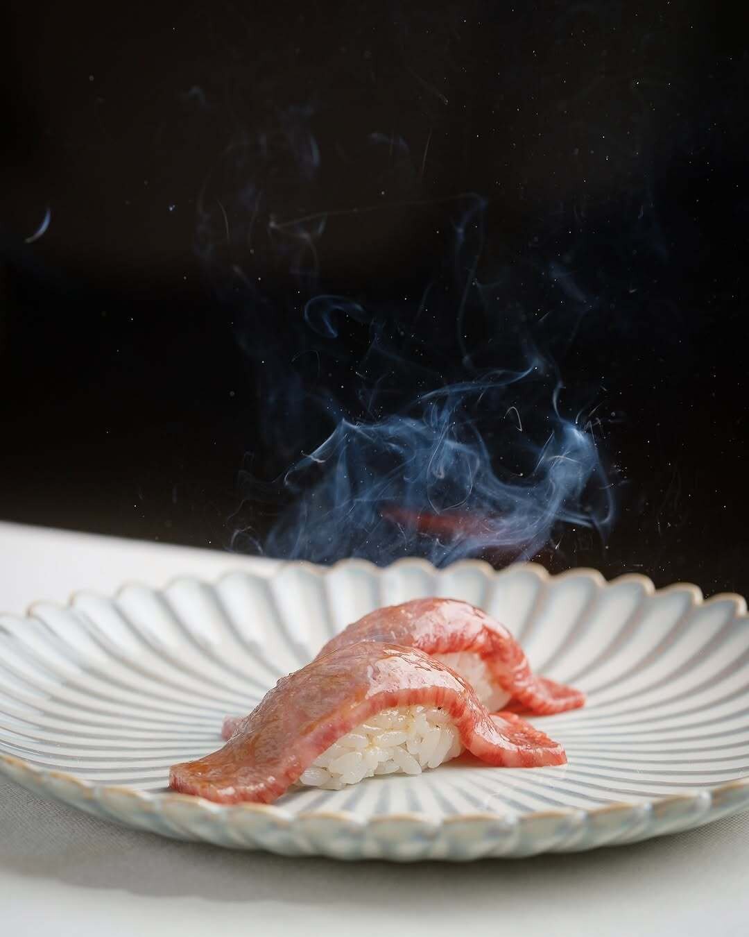 Суши из мраморной говядины Вагю А5