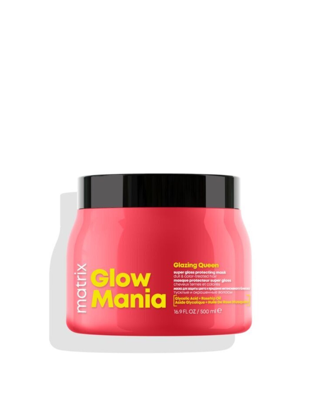 Профессиональная маска входит в разработанную для окрашенных и тусклых волос систему для защиты цвета Glow Mania (Глоу Маниа). Она интенсивно