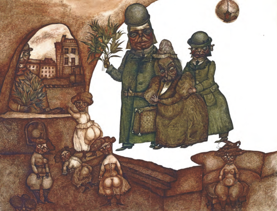 Эскизы к фильму «Про уродов и людей». Реж. А. Балабанов. Худ. по костюмам Н. Васильева. 1998