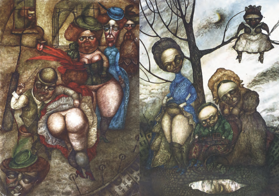 Эскизы к фильму «Про уродов и людей». Реж. А. Балабанов. Худ. по костюмам Н. Васильева. 1998