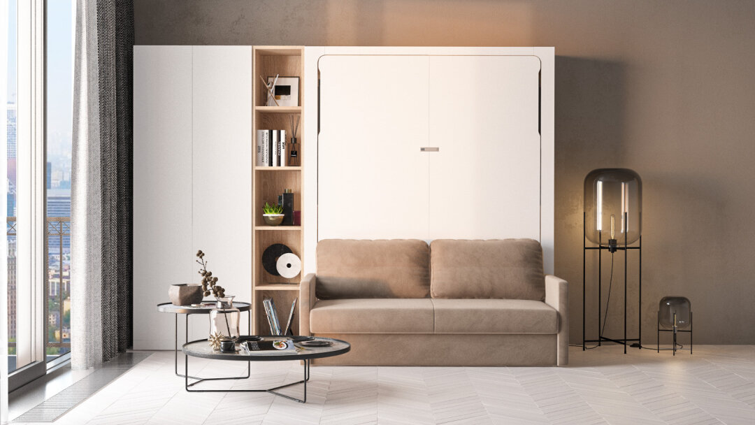 Шкаф-кровать Wall Bed Life Time Ice