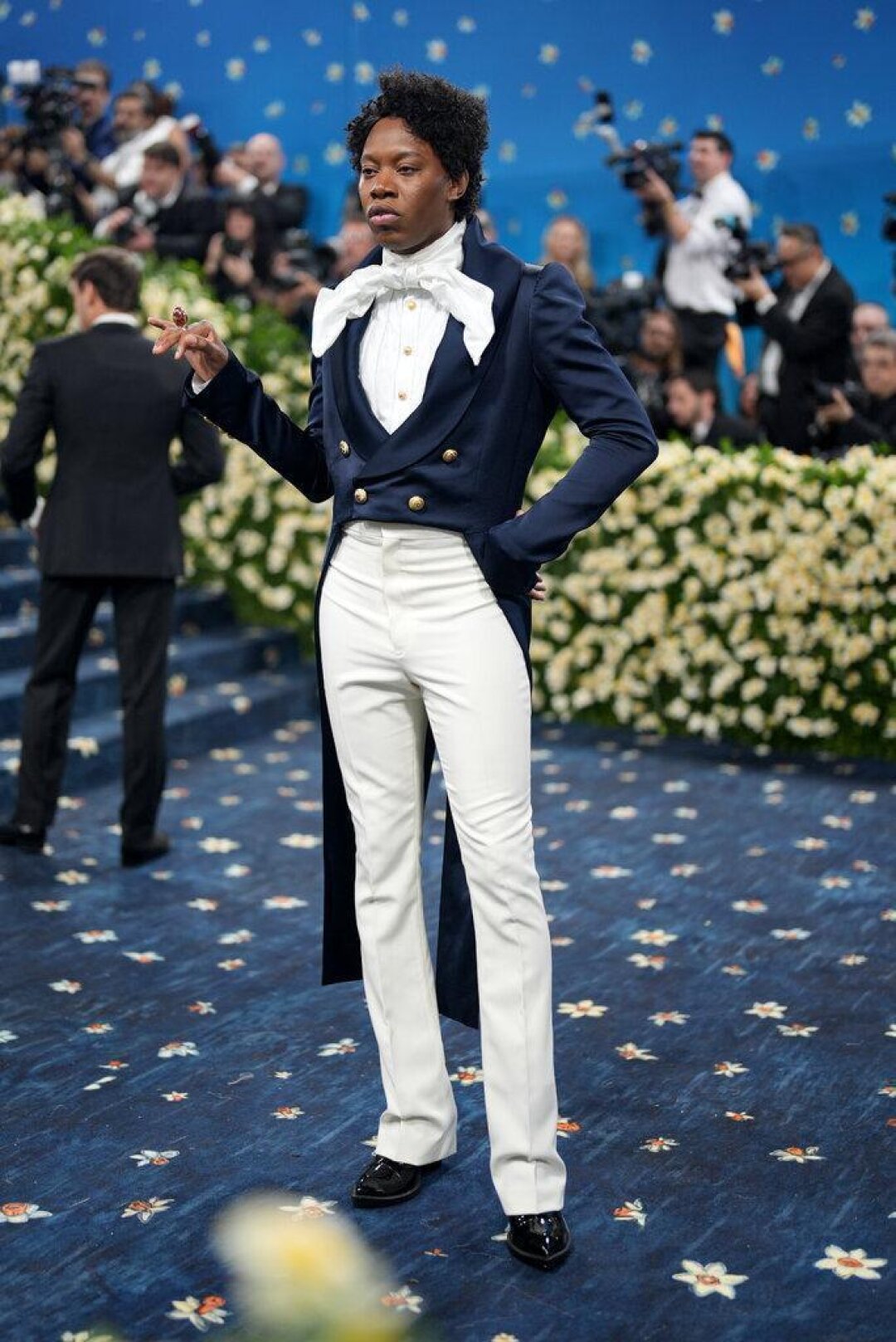 Джереми О'Харис в Balmain