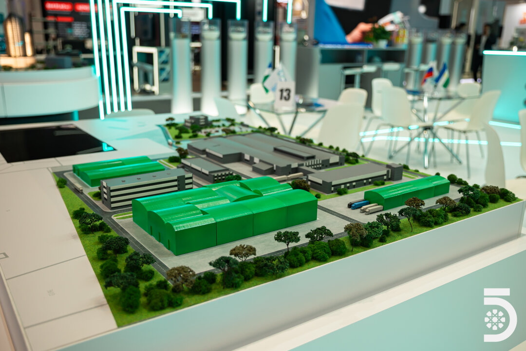 Макет промышленного технопарка «Толпар»