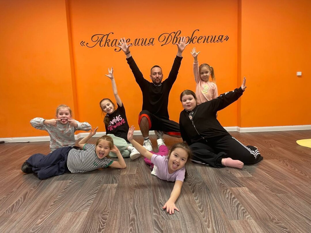 Занятие в детском лагере от «Академии движения»