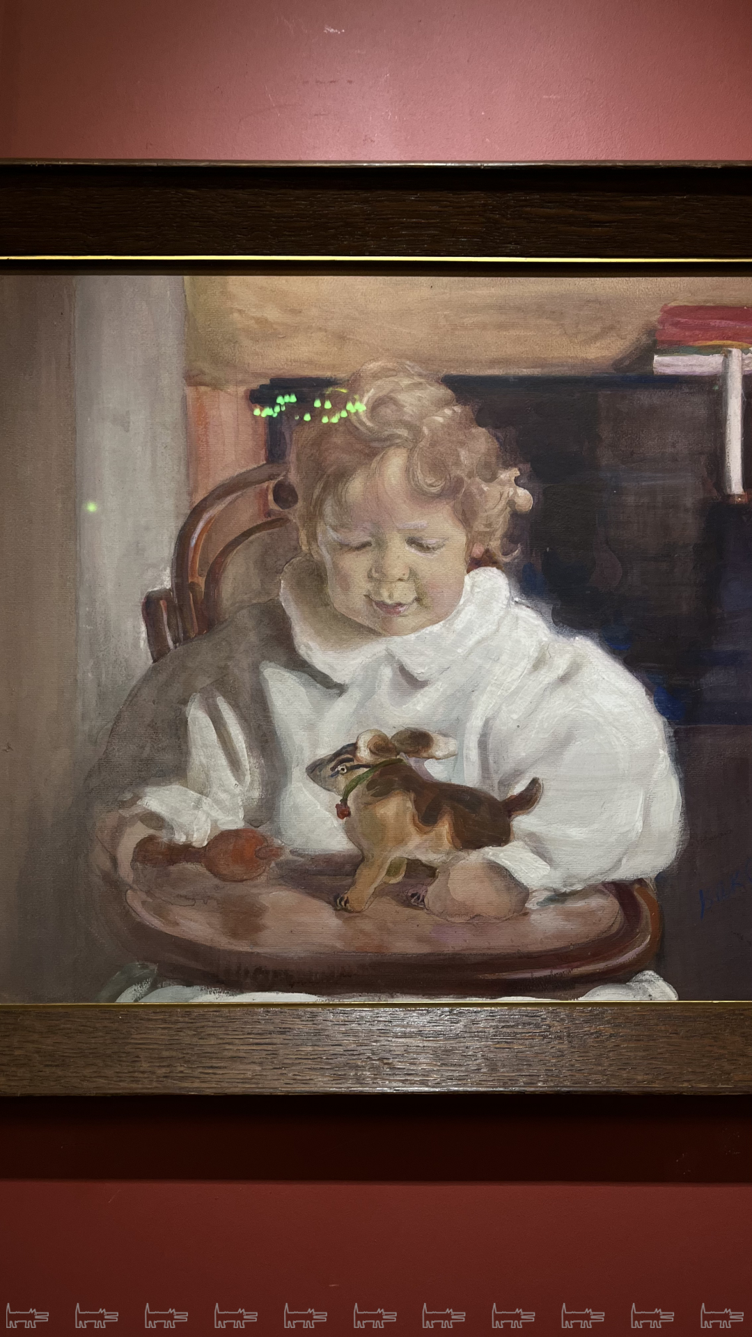 Лев Бакст «Портрет Андрея Бакста», 1908 год