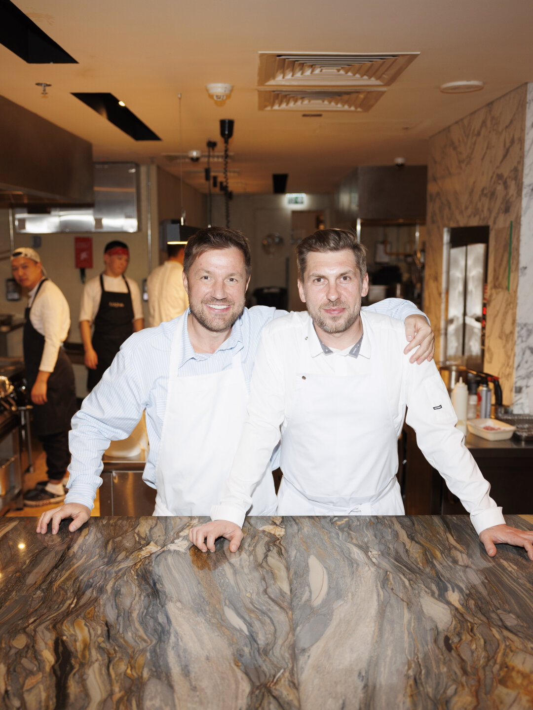 Виталий Истомин и Артем Лосев, совладельцы и бренд-шефы ресторана Avrora