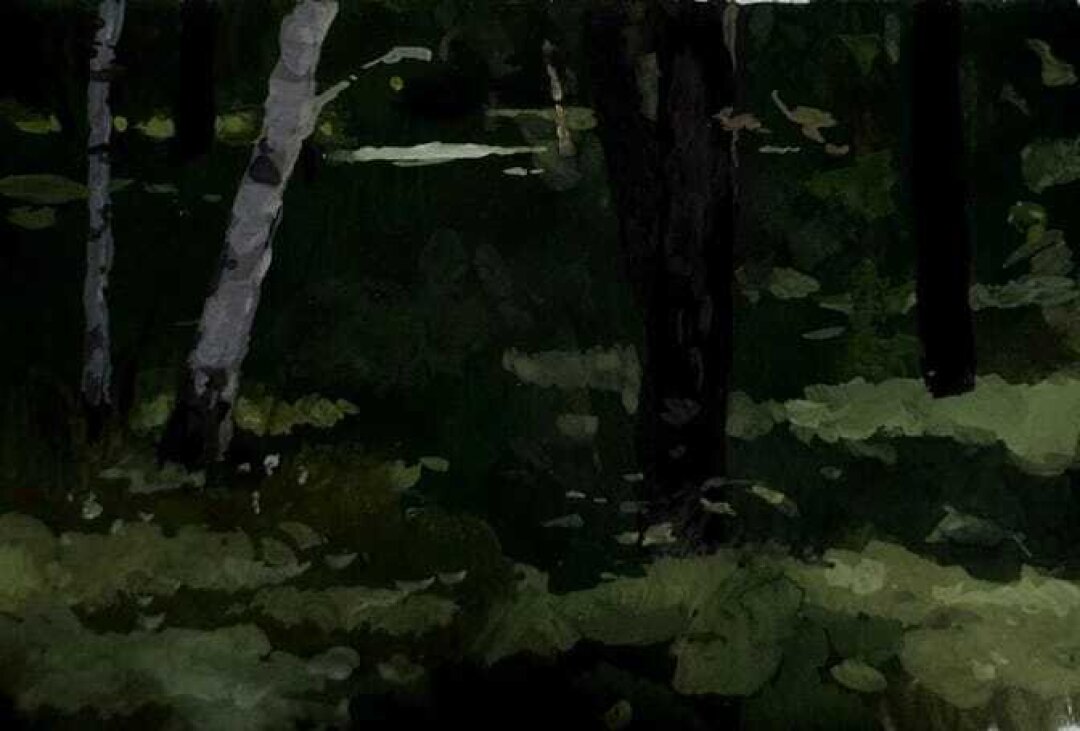 «Лесная чаща», Виктор Каплан