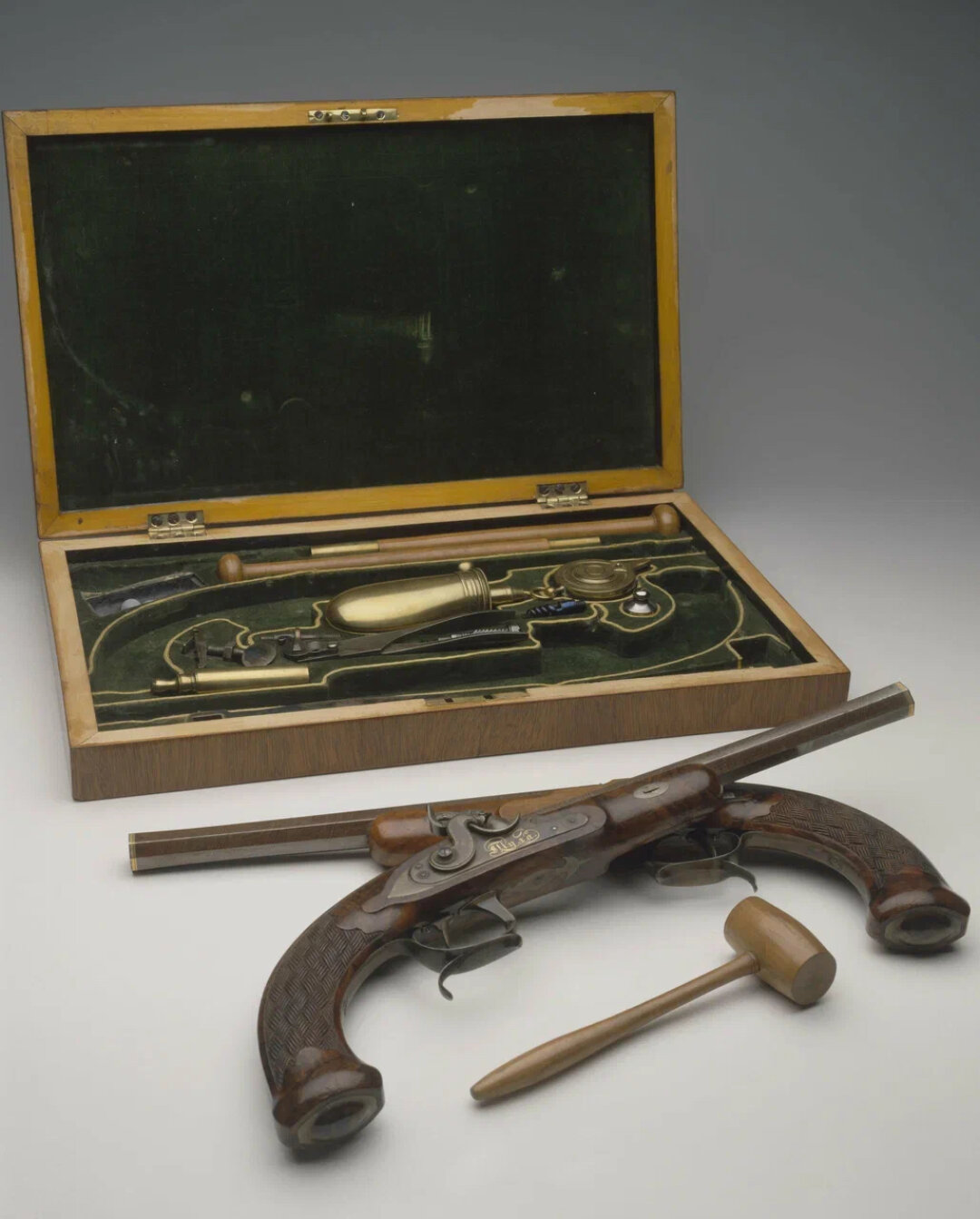 Дуэльный гарнитур Бабякина, около 1840 год