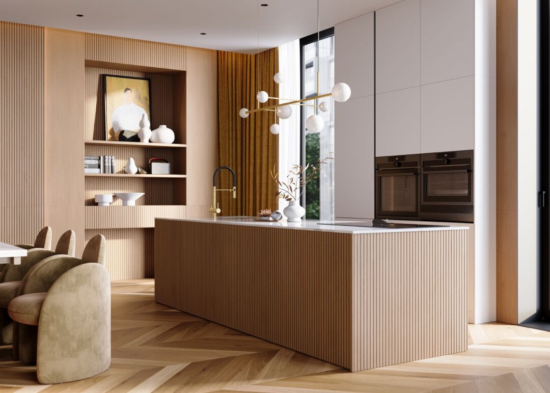 Кухня от мебельного ателье Mr.Doors