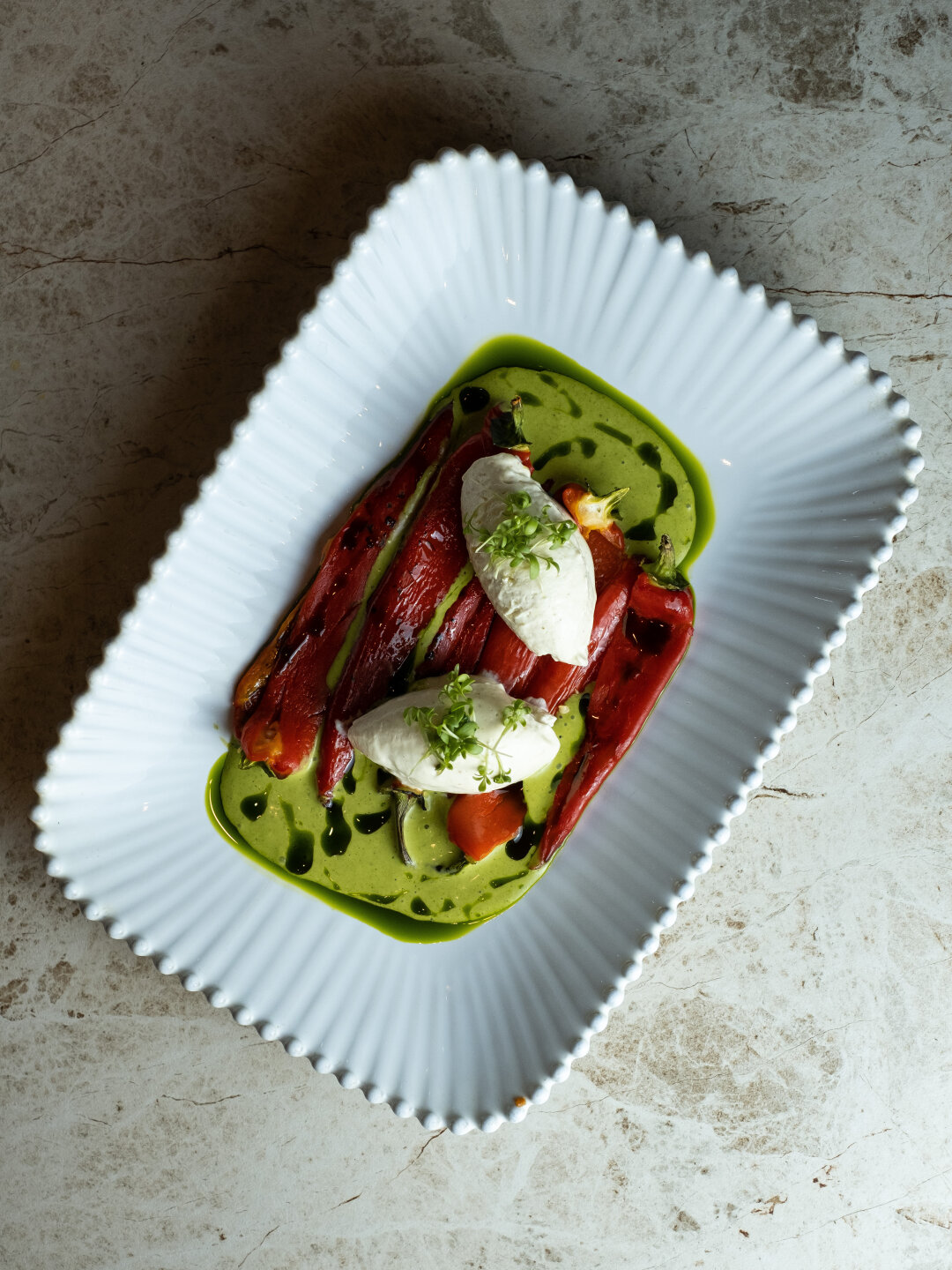 Перец рамиро со сливочным кремом из «One Гоги»