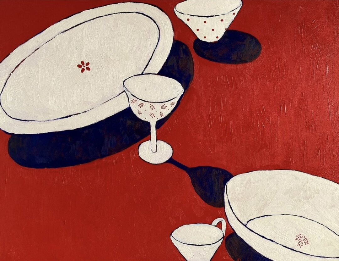 Анастасия Девяткина. "Натюрморт с бокалом"