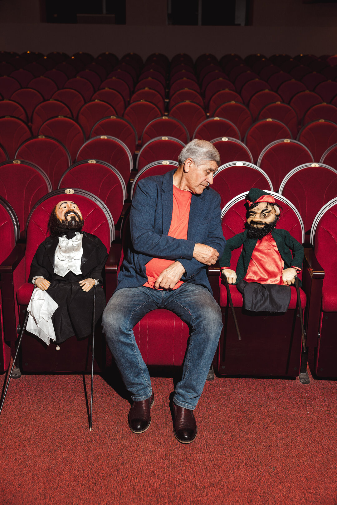 Значительная часть экспонатов в музее обновленного Театра кукол связана с Айратом Ахметшиным. Многие из кукол он сохранил во время переезда театра из