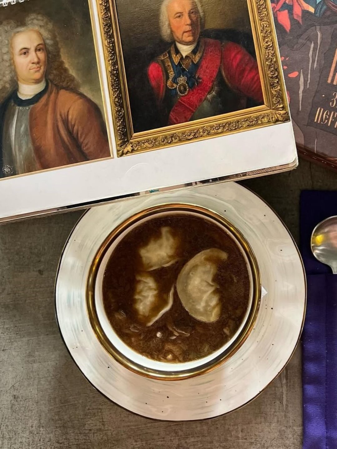 Чердынский суп из Дягилев menu бистро Cult