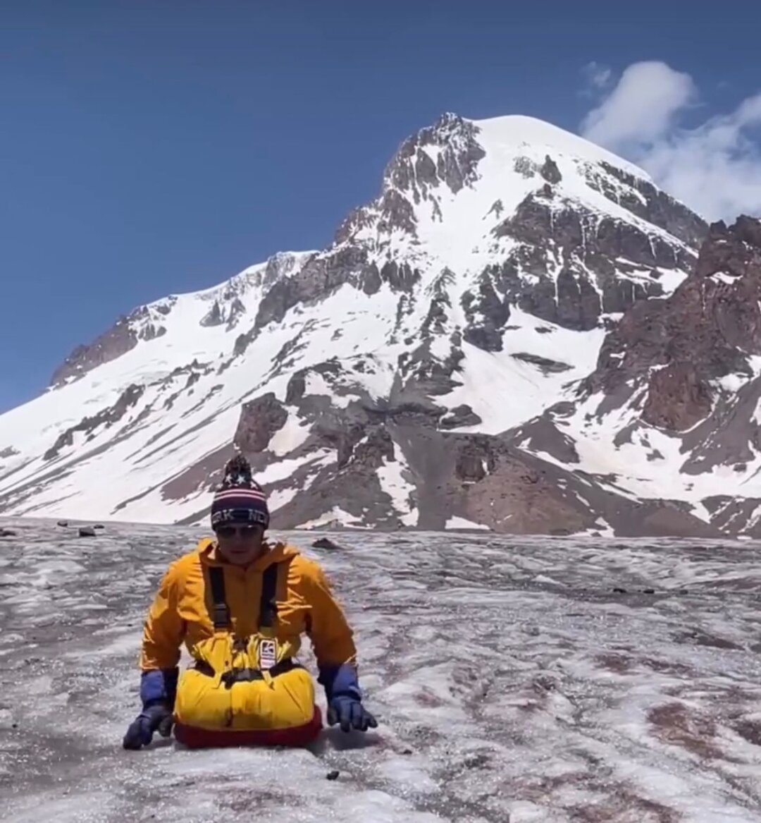 Рустам Набиев – восхождение на вершину в Грузии