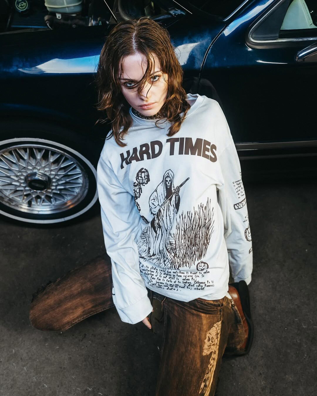 Лонгслив Stenosis с хтоническими экспликациями (по мотивам лакановского психоанализа!), 8 000 руб.