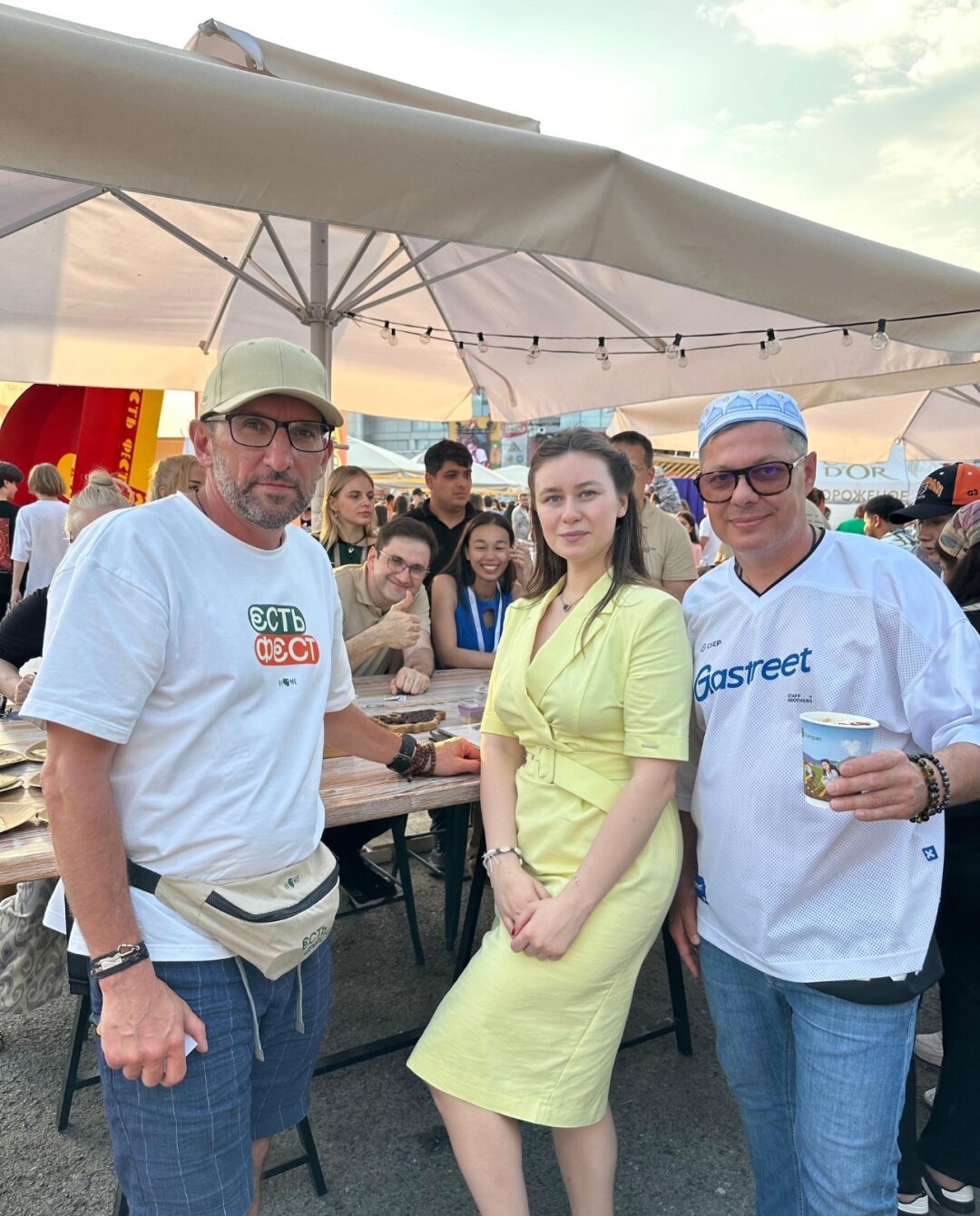 Идеолог гастрофестиваля «Есть!» Сергей Белкин, министр внешнеэкономических связей и конгрессной деятельности Республики Башкортостан Маргарита