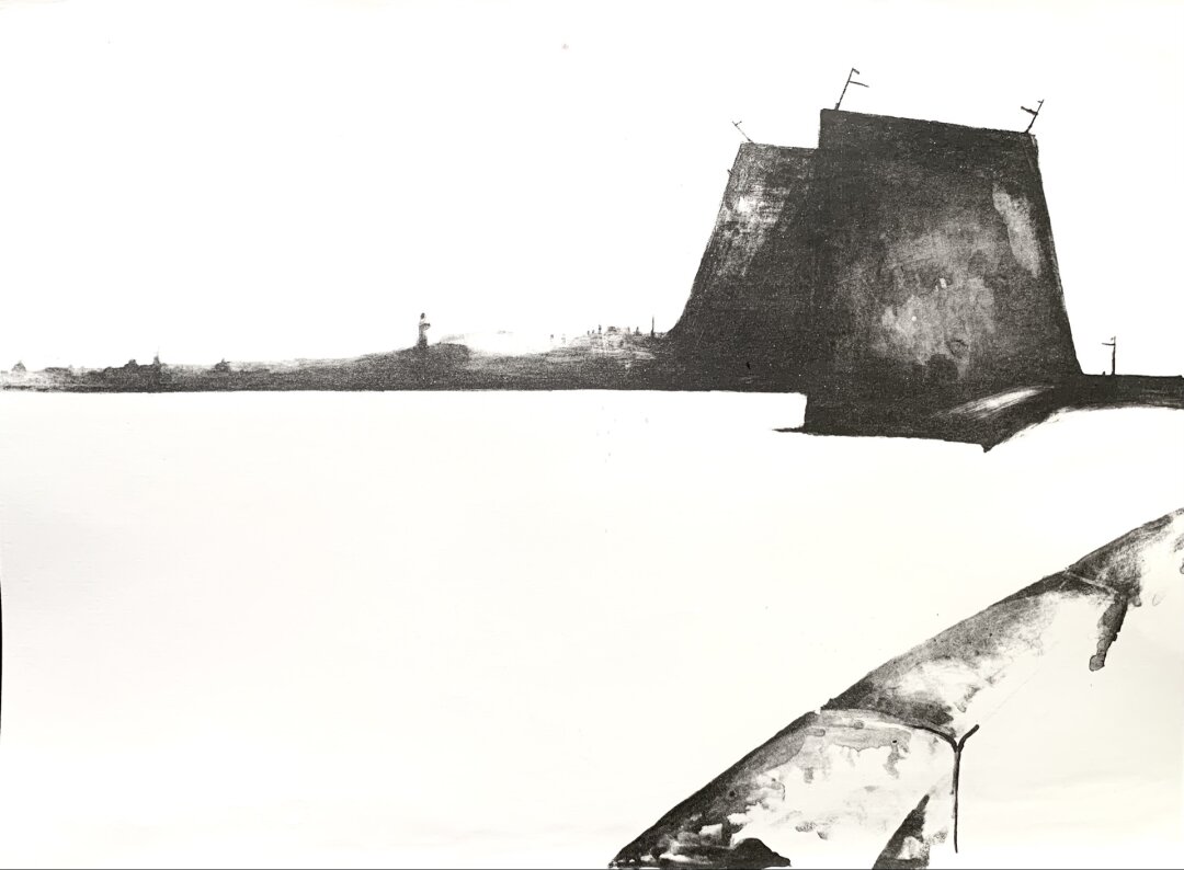 Татьяна Свирина. Развели. 2024 год. Литография.