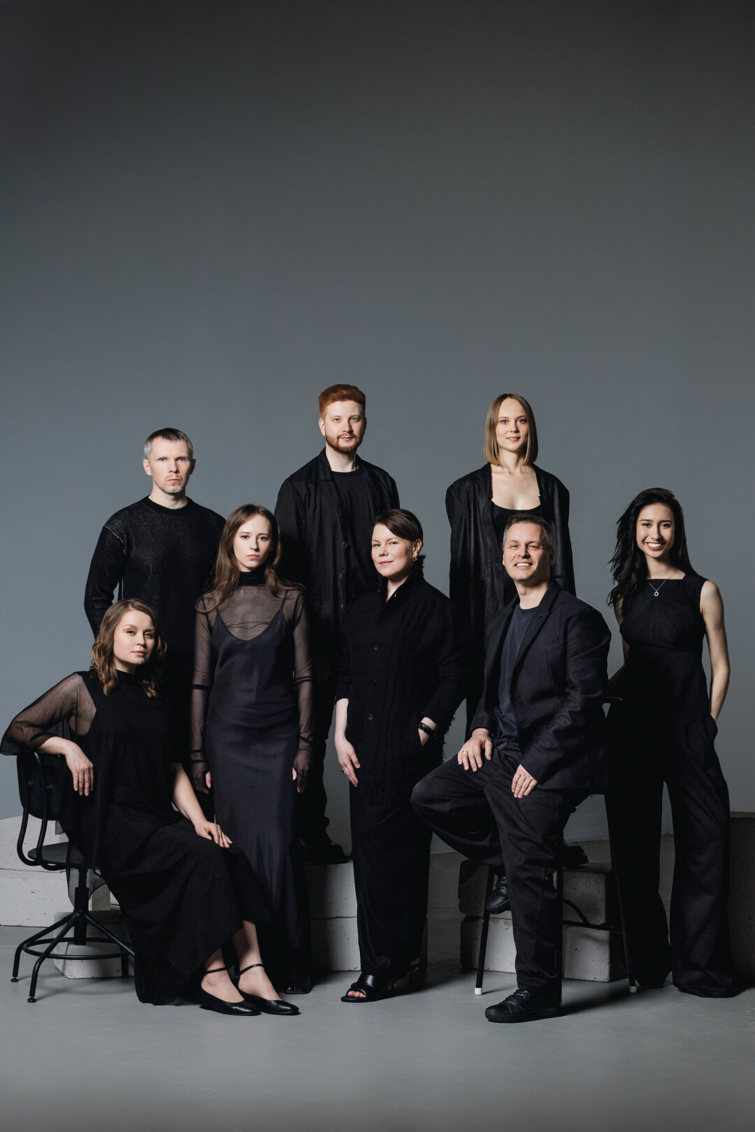 Инхаус-команда Проектного бюро 313: Надежда Чернышёва, Антон Шишов, Дмитрий Папенко, Ксения Кадочникова, Марина Гирёва, Егор Мальцев, Полина Глухова