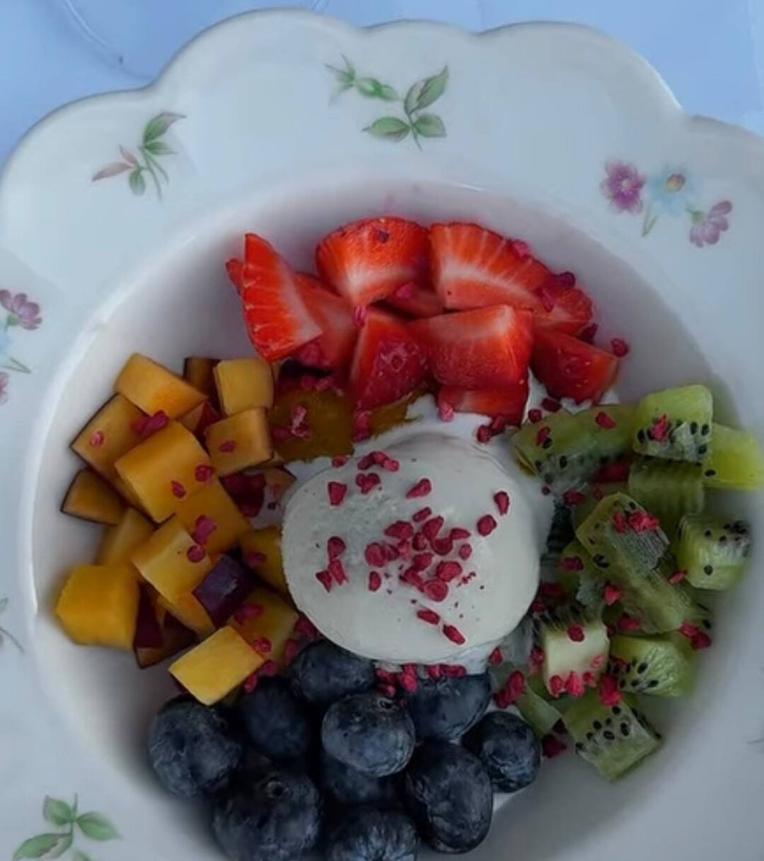 Фруктовая окрошка