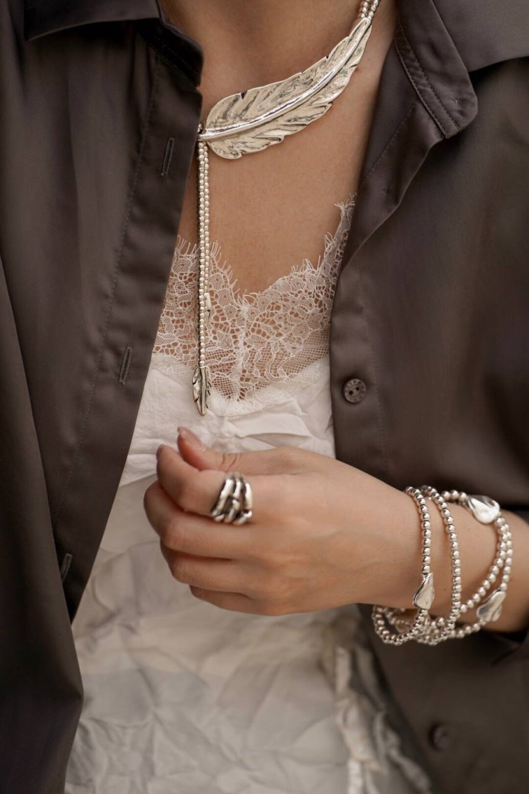 Ожерелье Feather