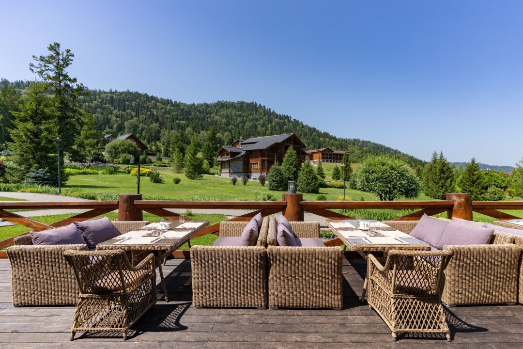 Ресторан «Пилигрим» в отеле Cosmos Collection Altay Resort