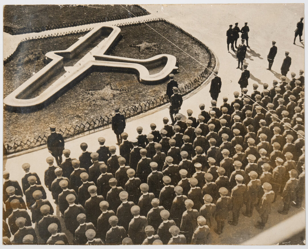 Николай Кулешов. Строй военных. 1930-е