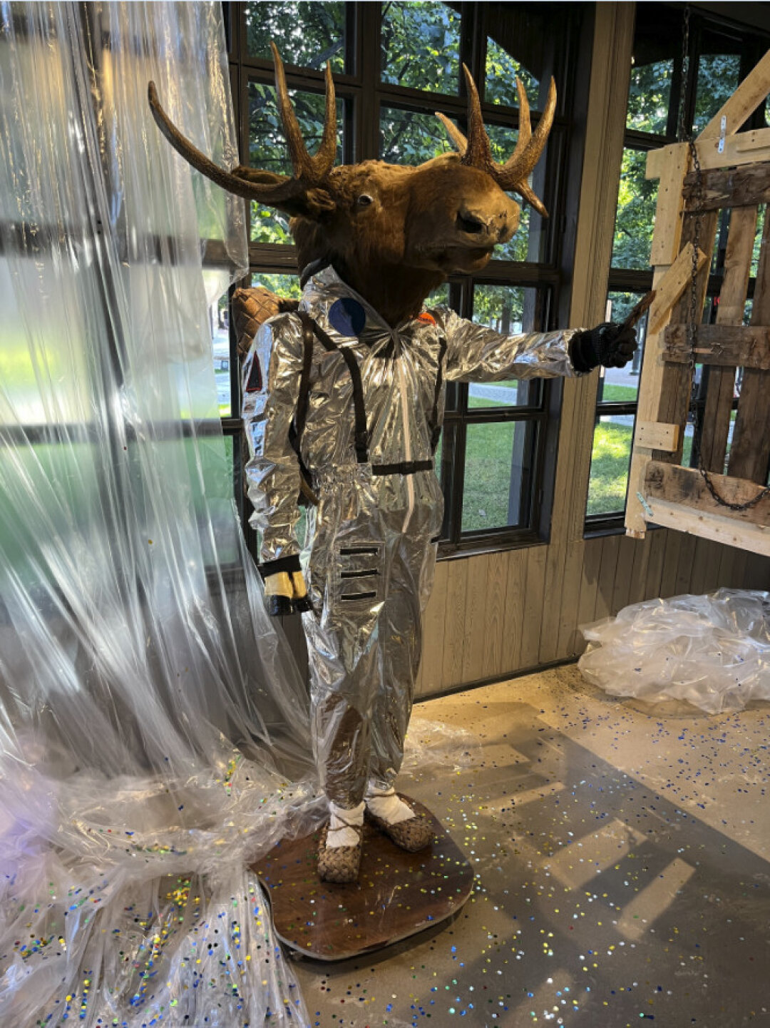 Нестор Энгельке, из экспозиции «Паранойя в луна-парке»