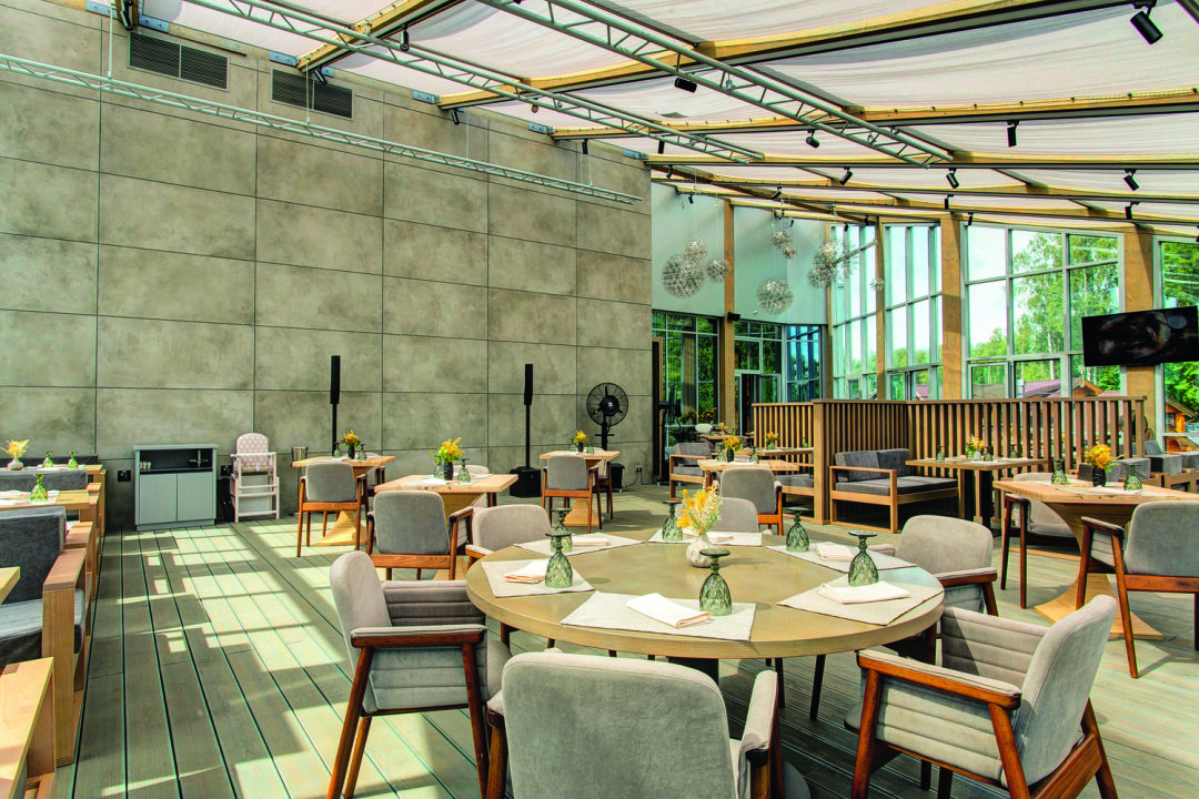 В меню двухуровневого ресторана Gostь блюда европейской и японской кухни