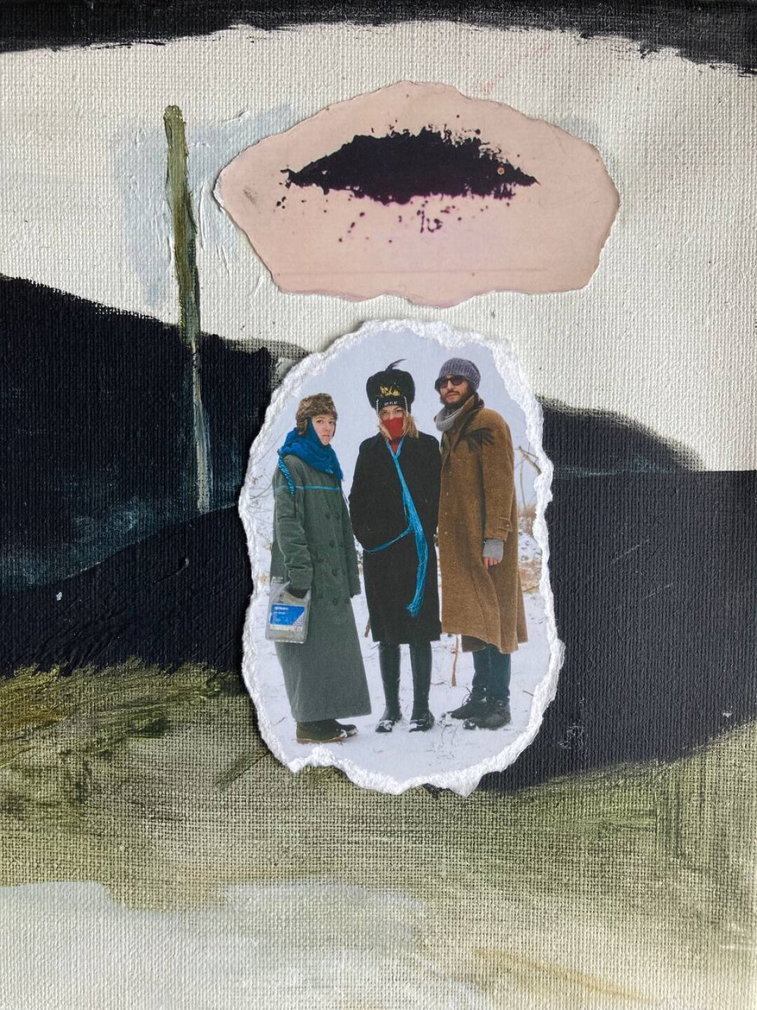 Коллаж художницы Ольги Цимболенко для группы