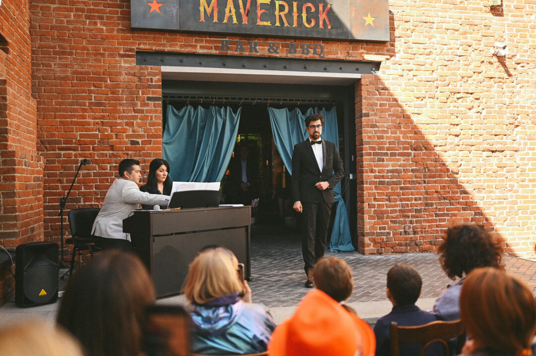 Вечер итальянской оперы во дворе кофейни «Кшиштоф»