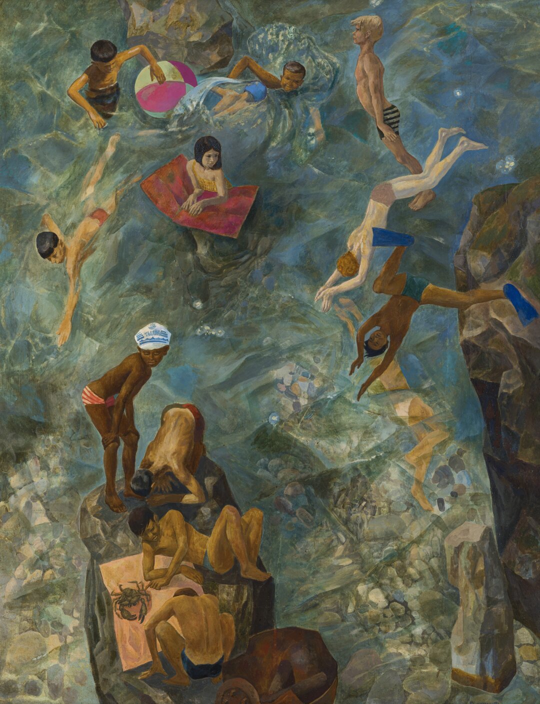 Валерий Ватенин, "Дети и море", 1971 год