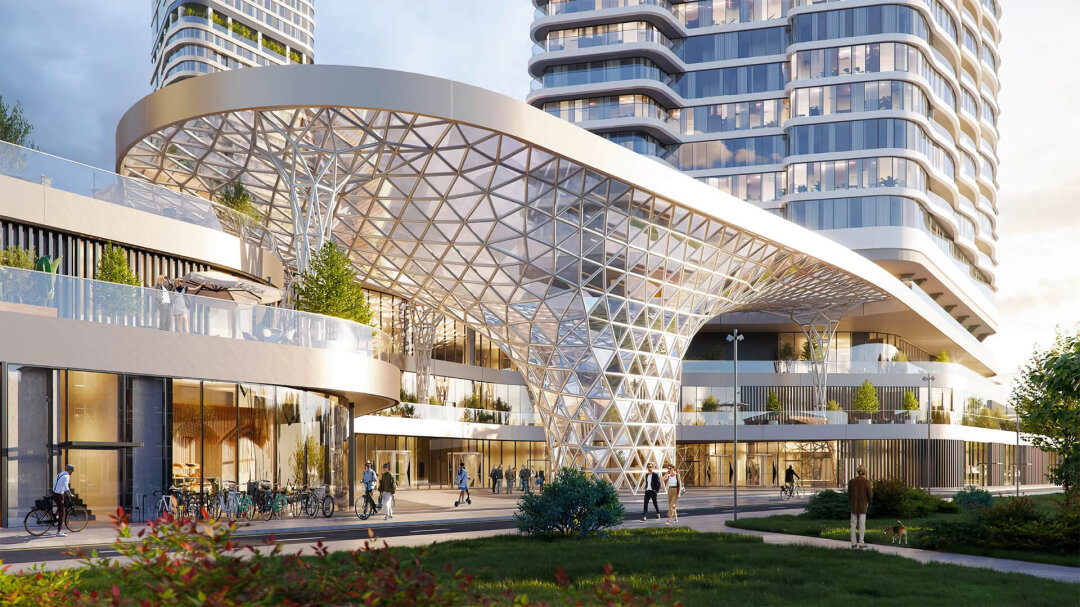 Велком- и ретейл-зона многофункционального комплекса, ул. Верейская (Москва)