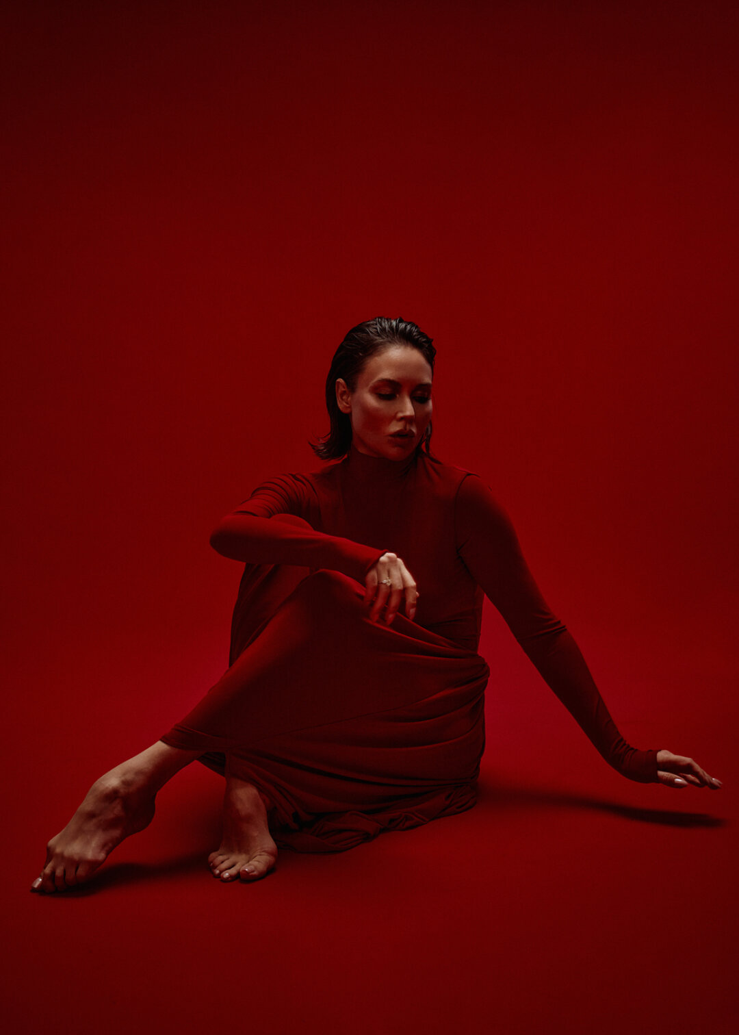 На Ляйсан: платье SAY NO MORE