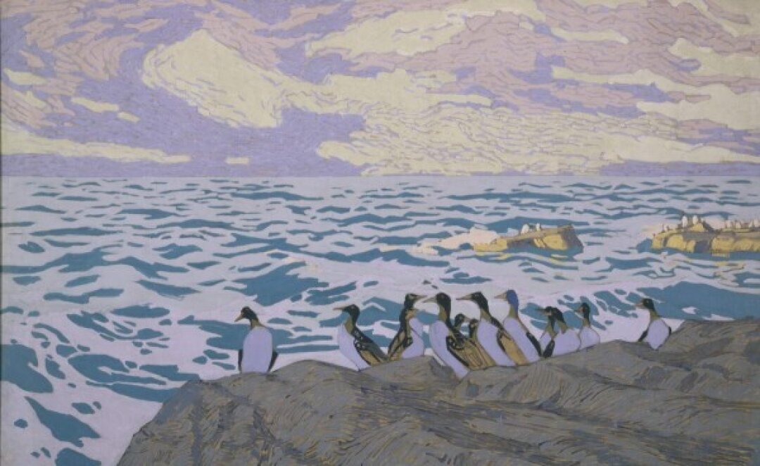 К. Коровин и Н. Клодт. Птицы. 1899