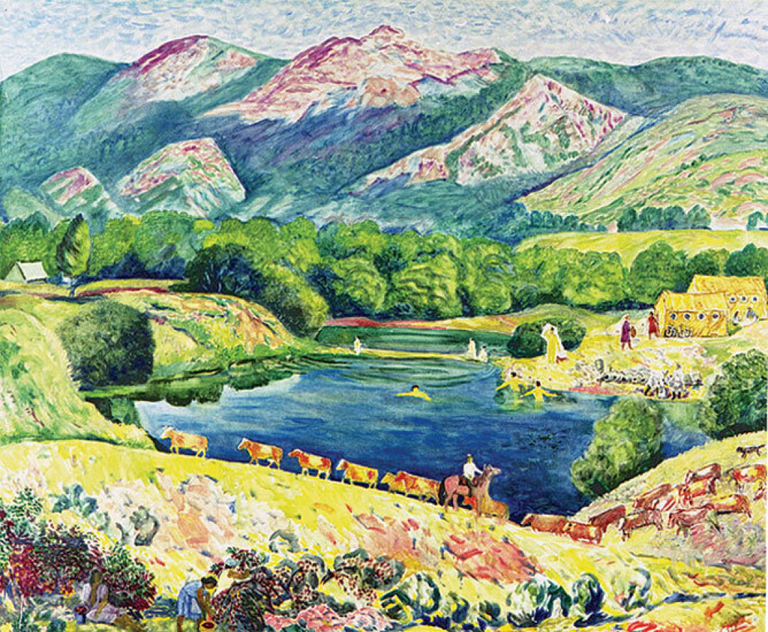 Павел Салмасов, «В горах Иремеля», 1984 г.