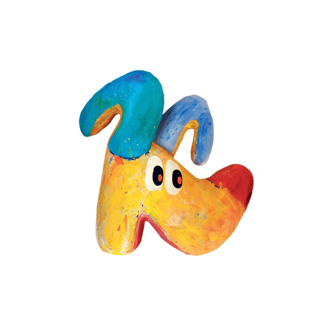 Жизнерадостный персонаж Макса Ладана сделан из папье-маше