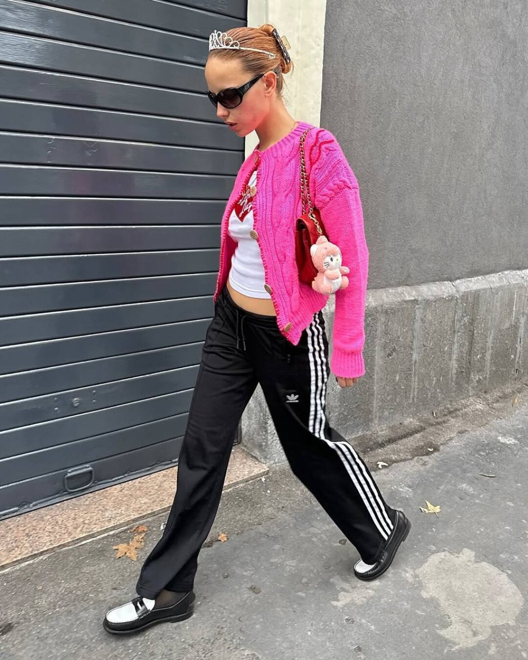 Мари Гагеш говорит «да» фэшн-эклектике и псевдорукодельным кардиганам с косами