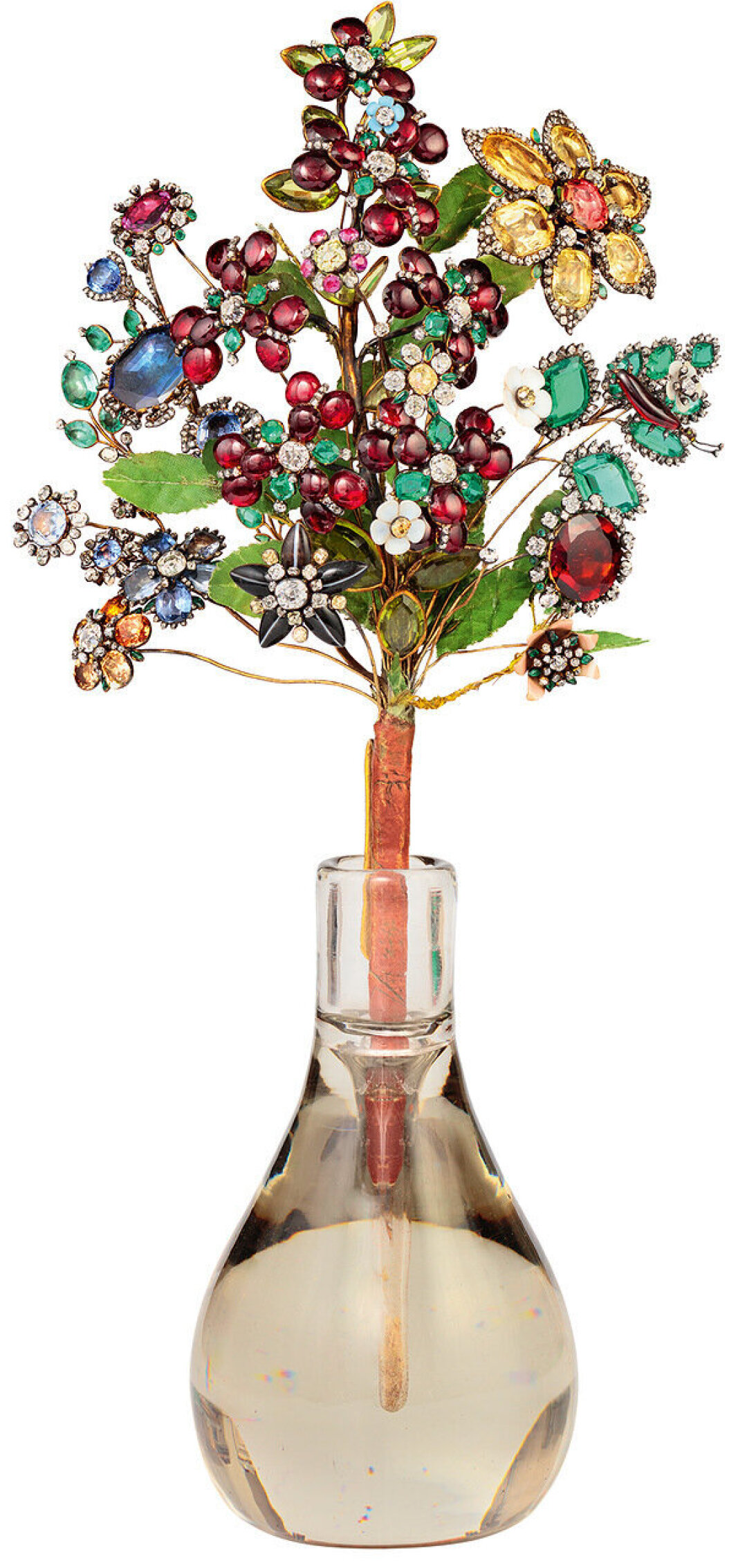 Драгоценный букет 1740-х годов от Иеремии Позье из эрмитажной коллекции