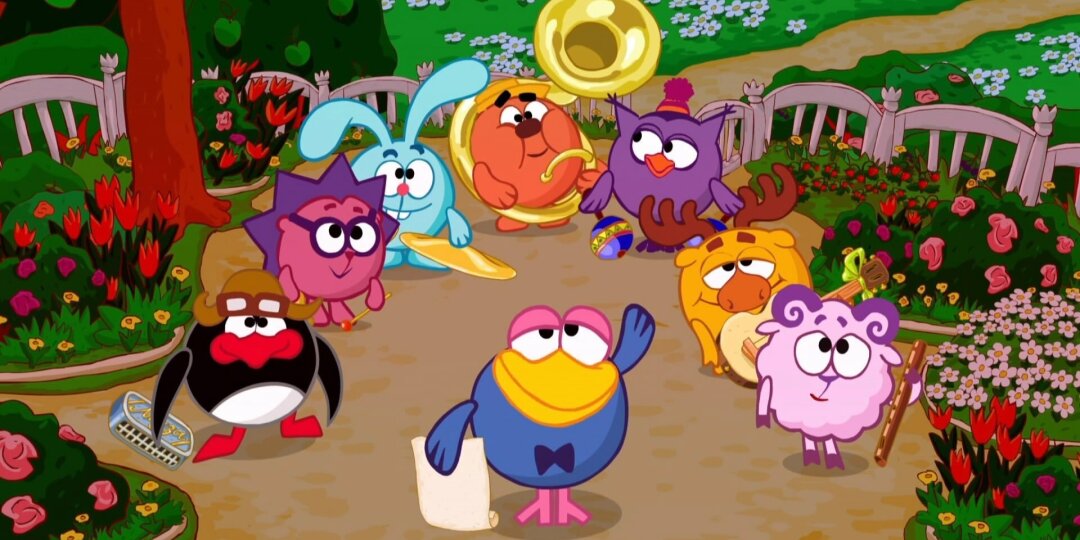 Кадр из сериала «Смешарики»