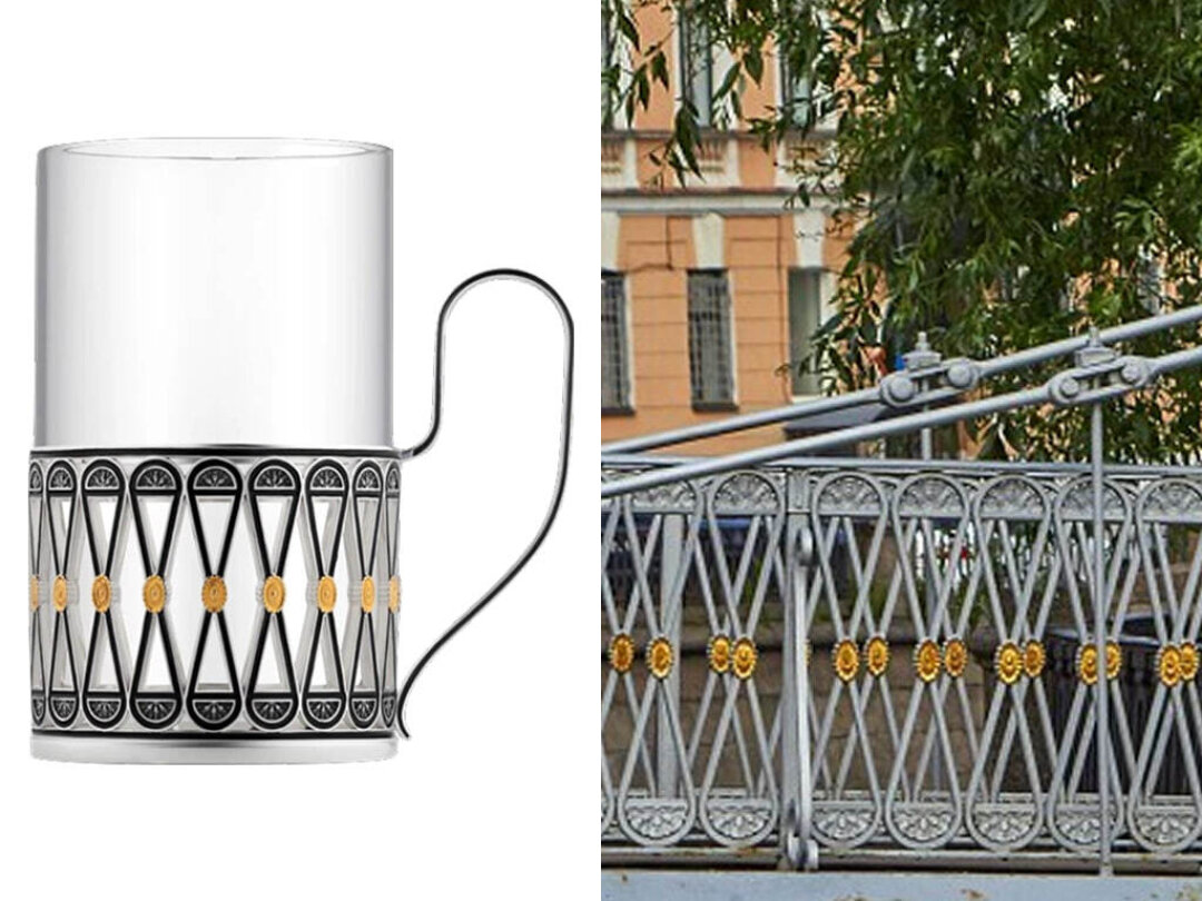 Подстаканник «Львиный мост» «RS1912 Русские самоцветы» х Татьяна Полякова, 170 000 руб.