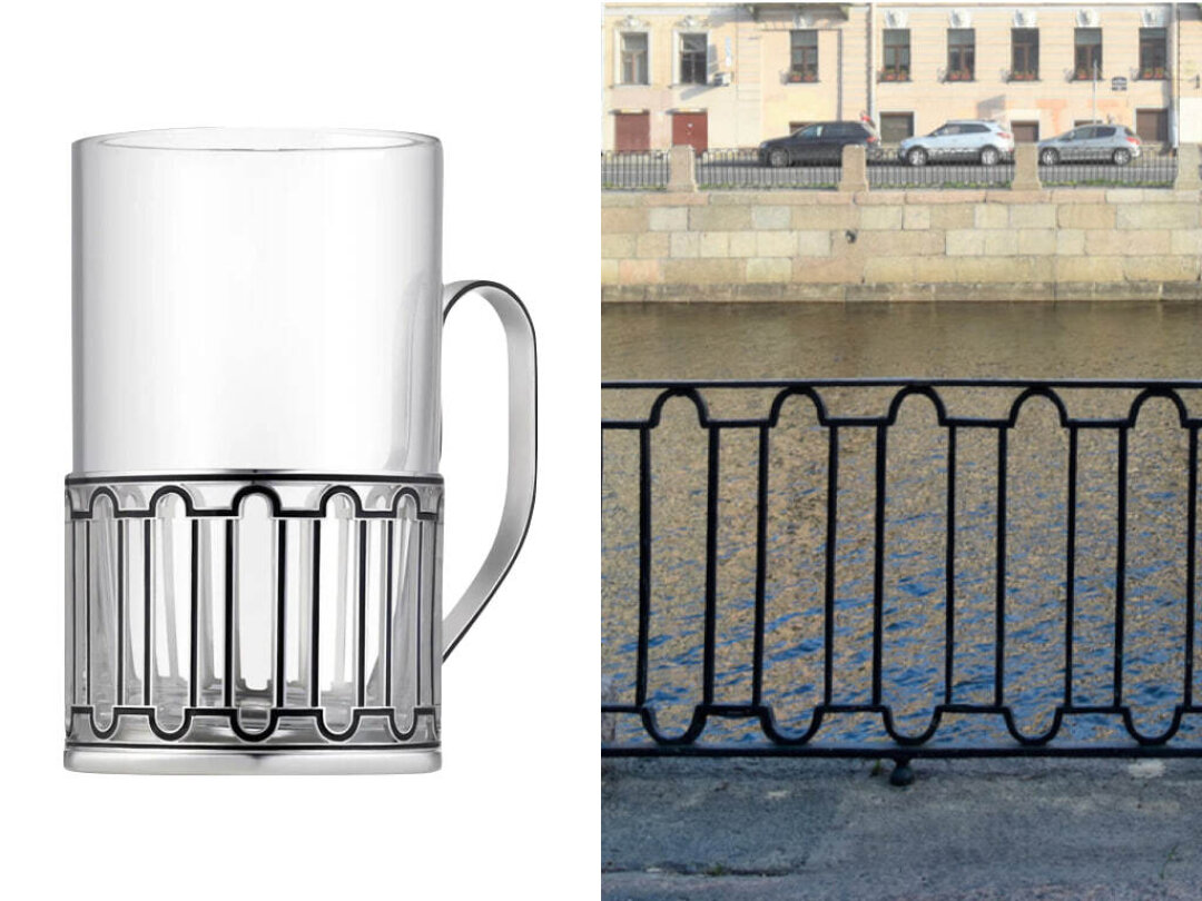 Подстаканник «Набережная Фонтанки» «RS1912 Русские самоцветы» х Татьяна Полякова, 150 000 руб.