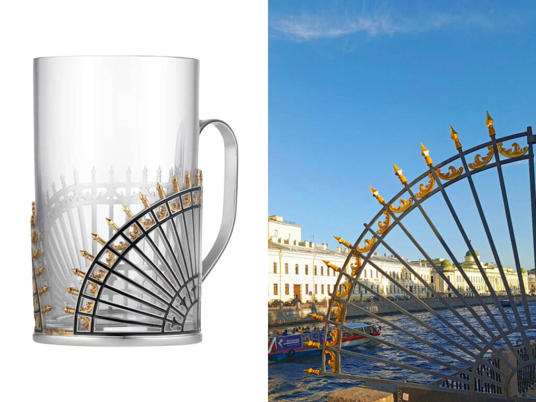 Подстаканник «Верхний Лебяжий мост» «RS1912 Русские самоцветы» х Татьяна Полякова, 190 000 руб.