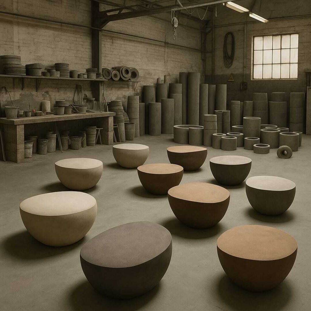 Парковые одиночные сиденья «Городские Трюфели»