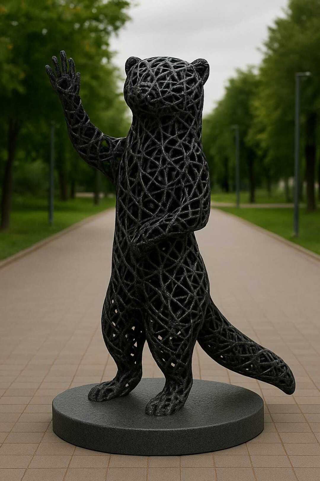 Арт-объект «Куница»