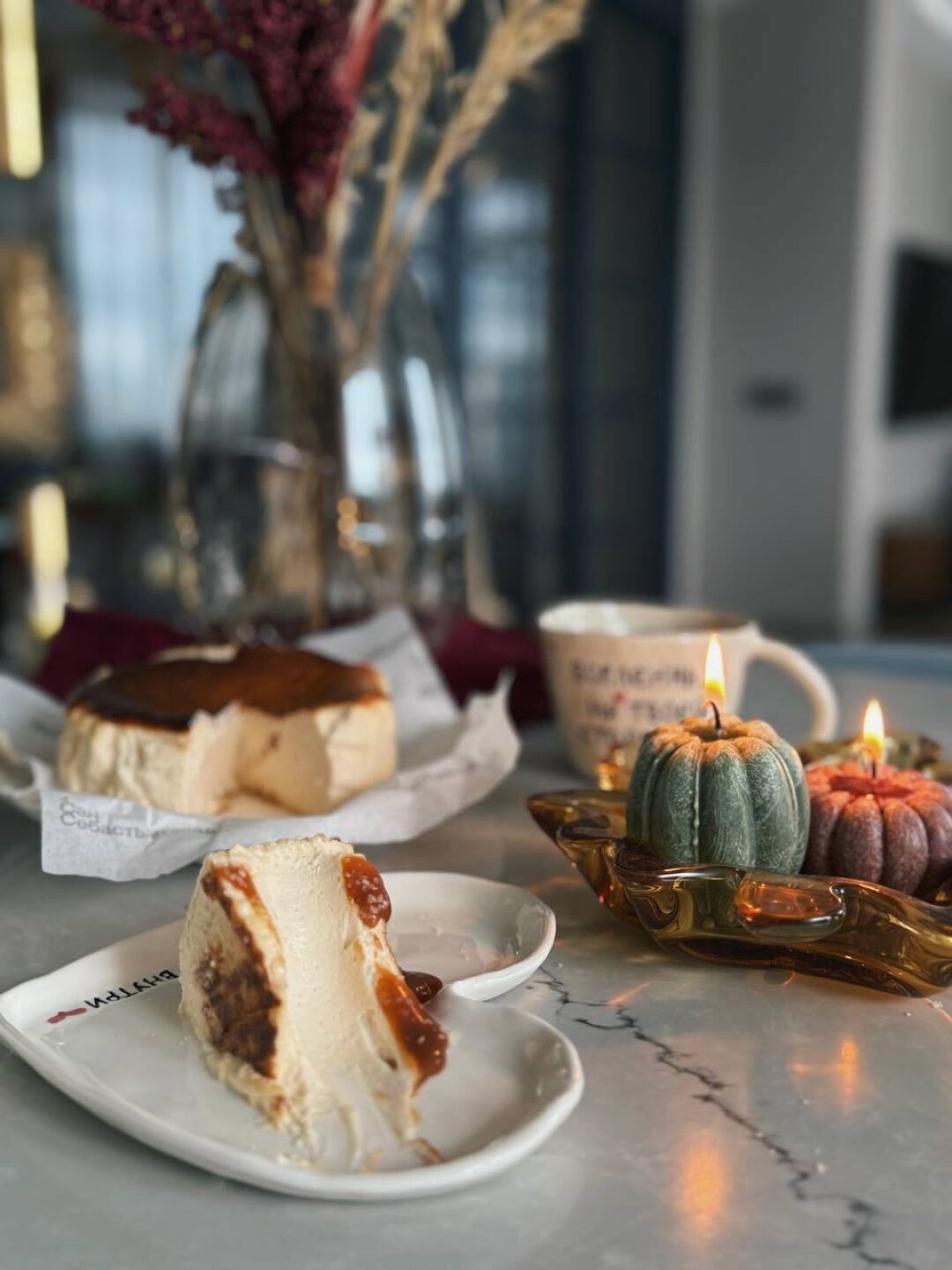 Новый чизкейк в «Сан-Себастьянской»