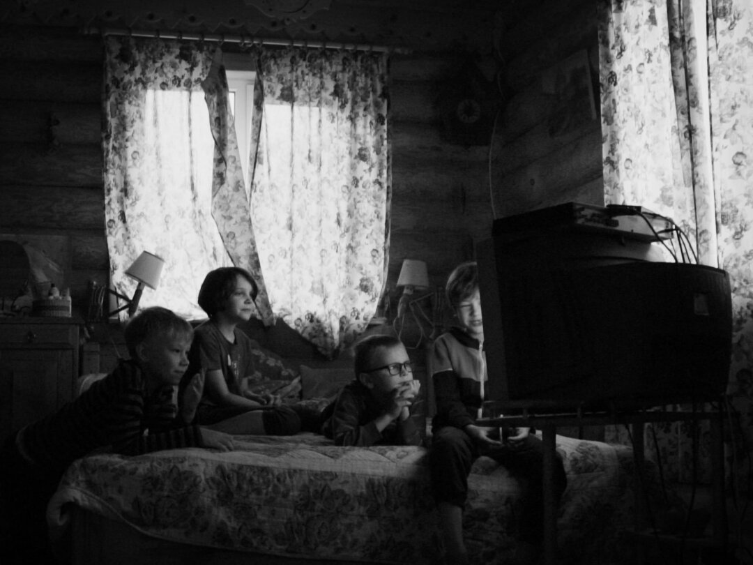 Кадр со съемок фильма «Отцы»