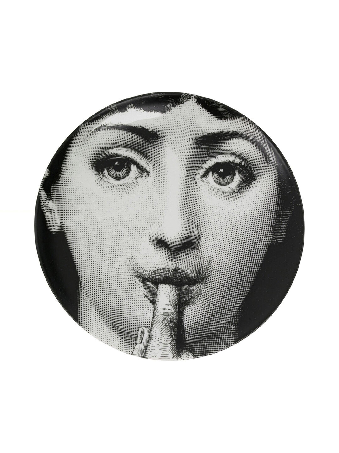 Тарелка с принтом Fornasetti, Ultima Яндекс Маркет