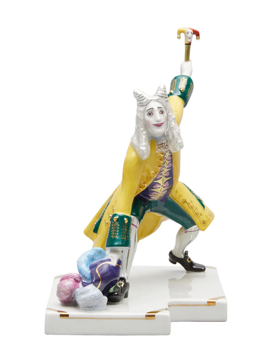 Фарфоровая скульптура «Шут Балакирев», Петровская Ассамблея , ИФЗ, высокохудожественная, ручная роспись, Ultima Яндекс Маркет
