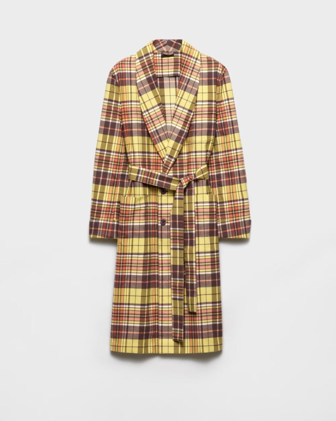 Пестрый тартан Prada