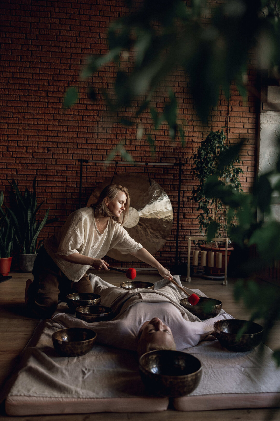 Процесс звукотерапии